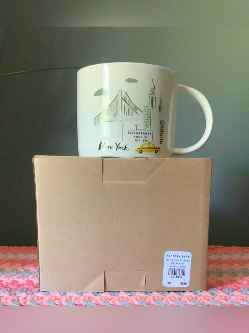 Pottery Barn New York City Mug